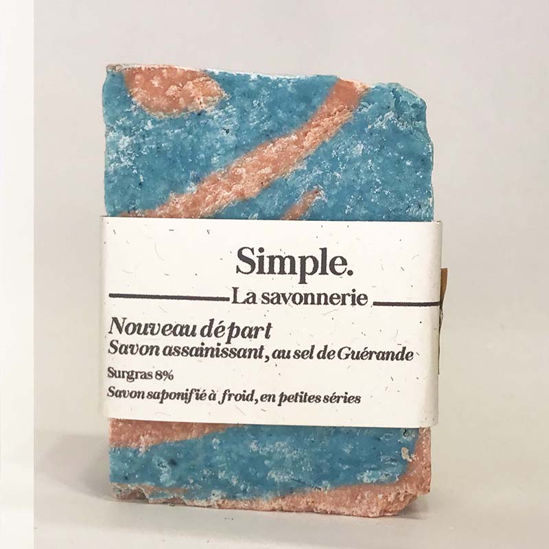 Nouveau départ - Savon au sel de Guérande