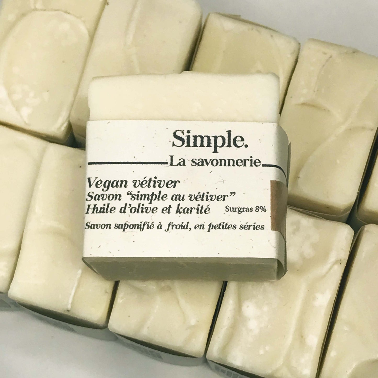 Vegan vetiver - savon à l'huile de vetiver