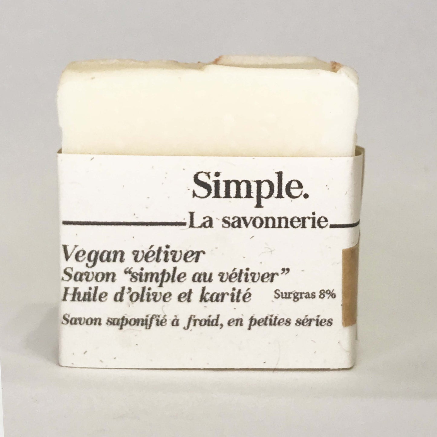 Vegan vetiver - savon à l'huile de vetiver