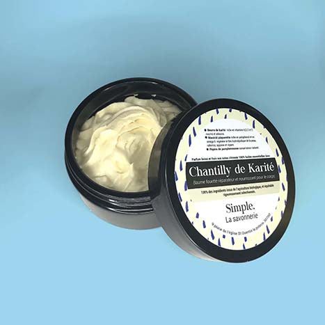 Chantilly de karité au macérat de paquerette - pour le corps