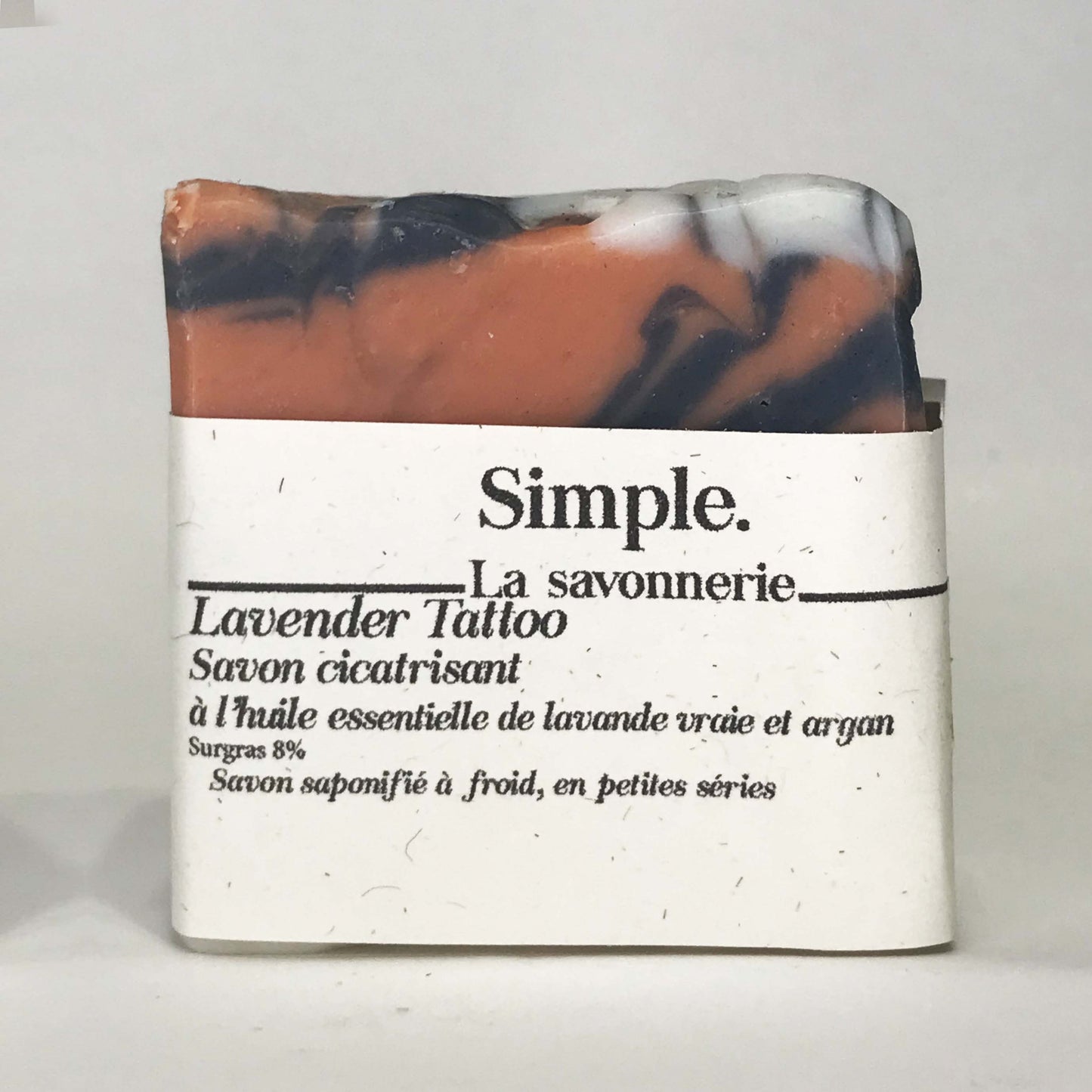 Lavender tattoo - savon huile d'argan et lavande vraie
